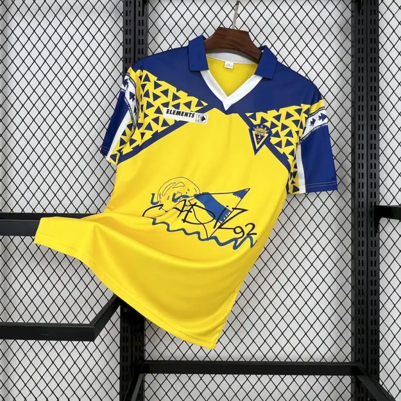 Retro Cádiz 91/92 Home Jersey