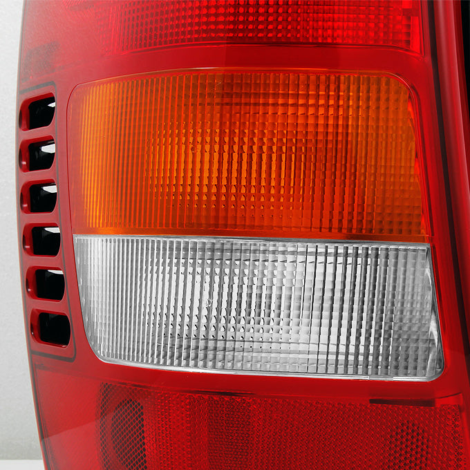 Fit 99-04 Jeep Grand Cherokee Red Amber Tail Lights L + R Replacement