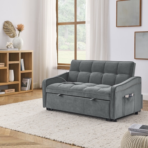 Loveseats Sofa Bed with Pullout Bed