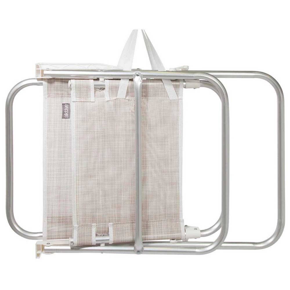 Aktive Fixed Folding Chair Aluminium 51 x 56 x 90 cm One Size