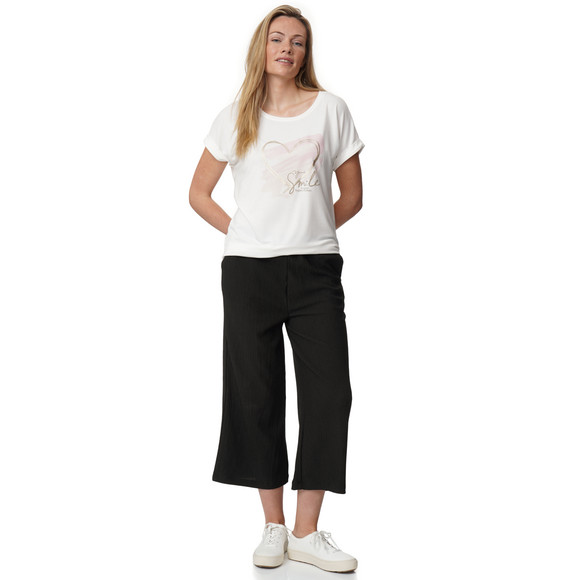Gina Benotti Damen Culotte mit strukturiertem Material