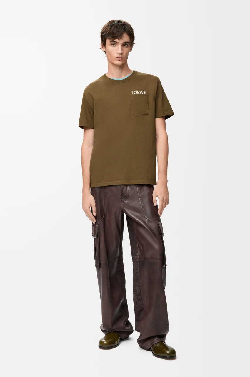 LOEWE T-shirt in medium-weight cotton.