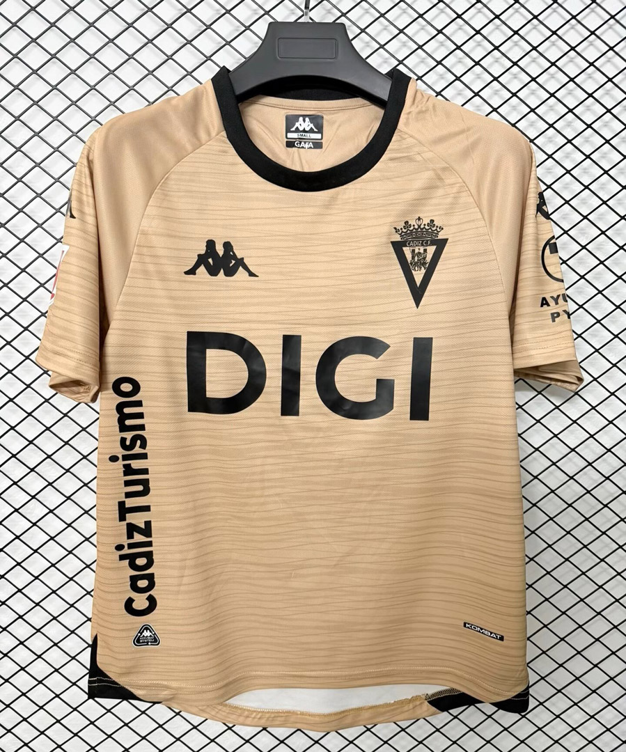 Cadiz CF 26/27 Third Jersey with Patch S-4XL Fan Version