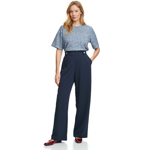 Gina Benotti Damen Sweatshirt in Bouclé-Optik