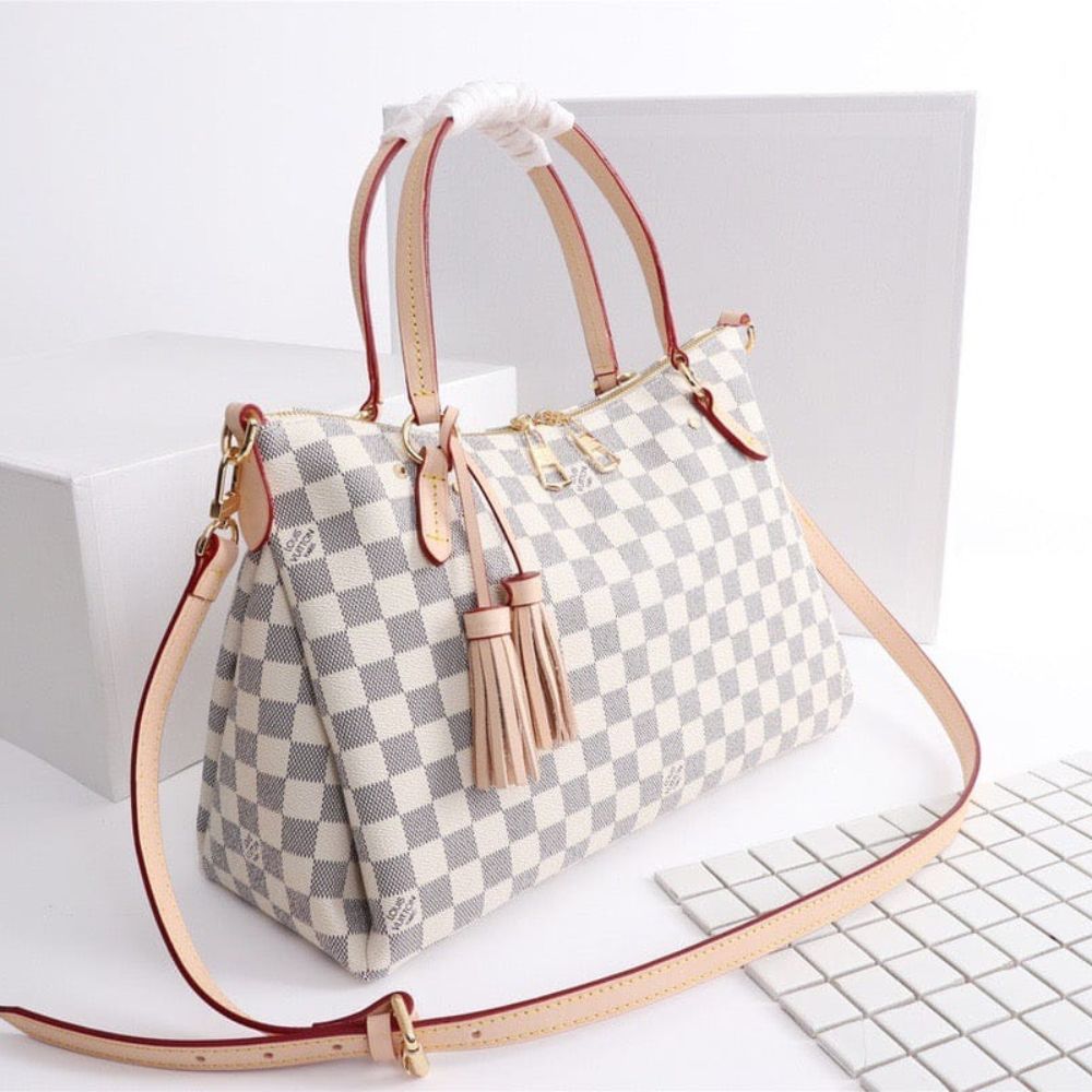 Louis Vuitton Lymington Damier Azur Beige 13.8 Inches N40022