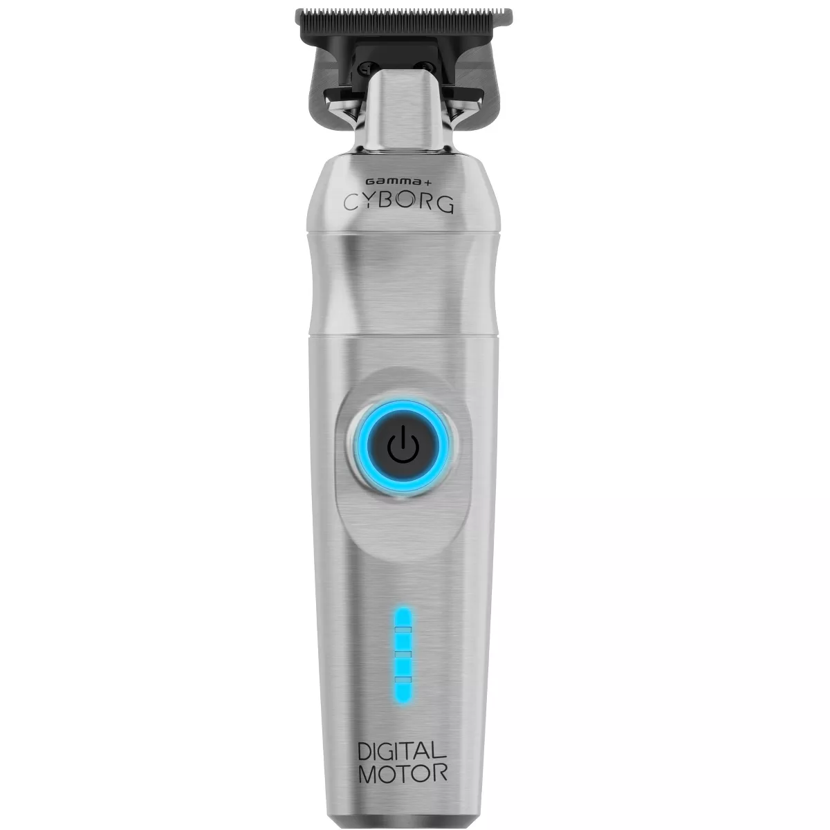 GAMMA+ Cyborg Professional Metal Hair Trimmer with Digital Brushless Motor