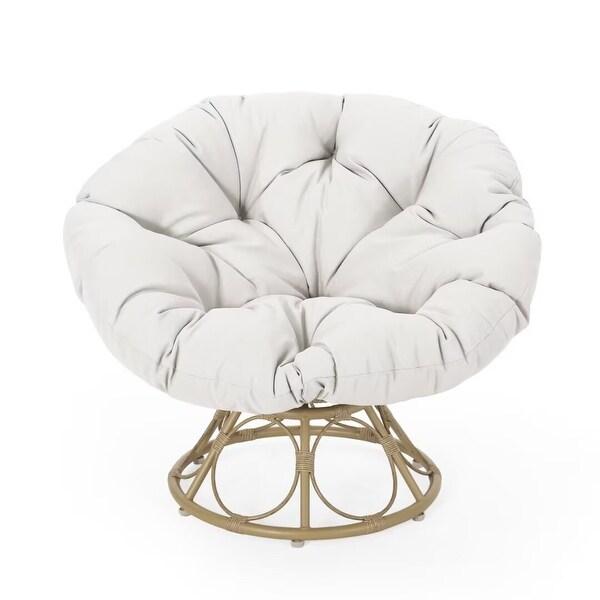 Modern Chair with Tufted Cushion ,Swivel Function