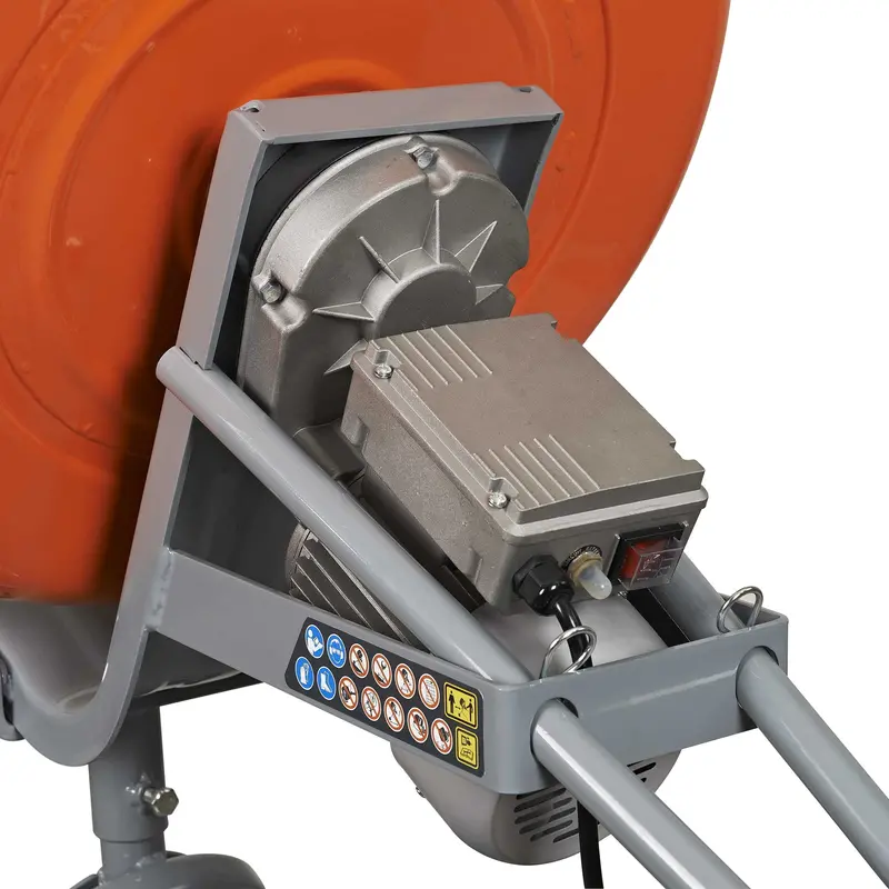 YARDMAX YM0146 Concrete Mixer – 5.0 Cu. Ft. Drum Capacity, Heavy-Duty Steel Construction