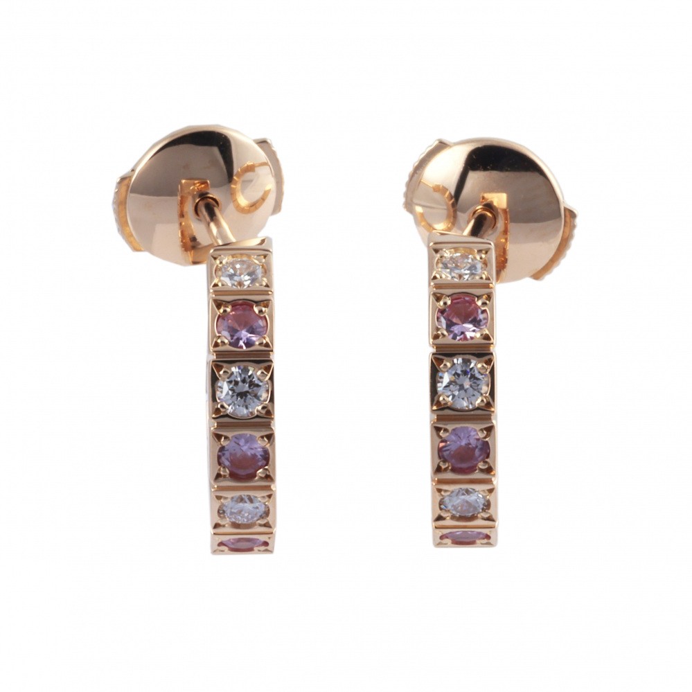 Cartier Laniere Earrings 18K Rose Gold