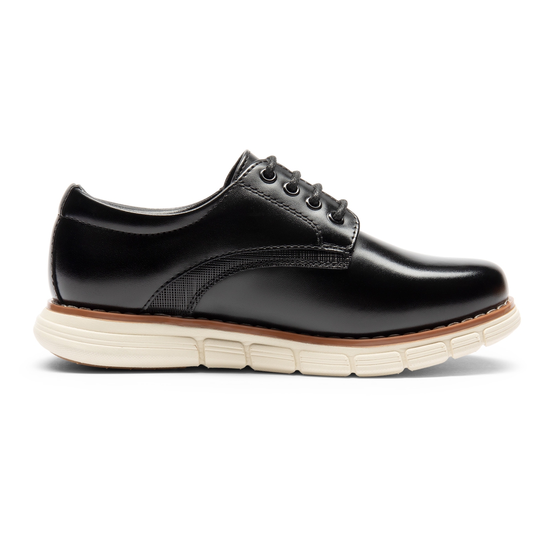 [CrossFlex CrestKids] Boys' Non-Slip Oxford Dress Sneakers