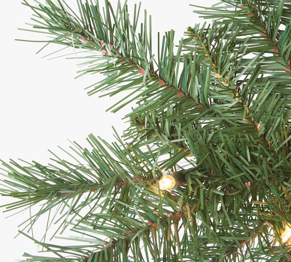 Lit Colorado Spruce Faux Christmas Trees  sgtnighsdesigns
