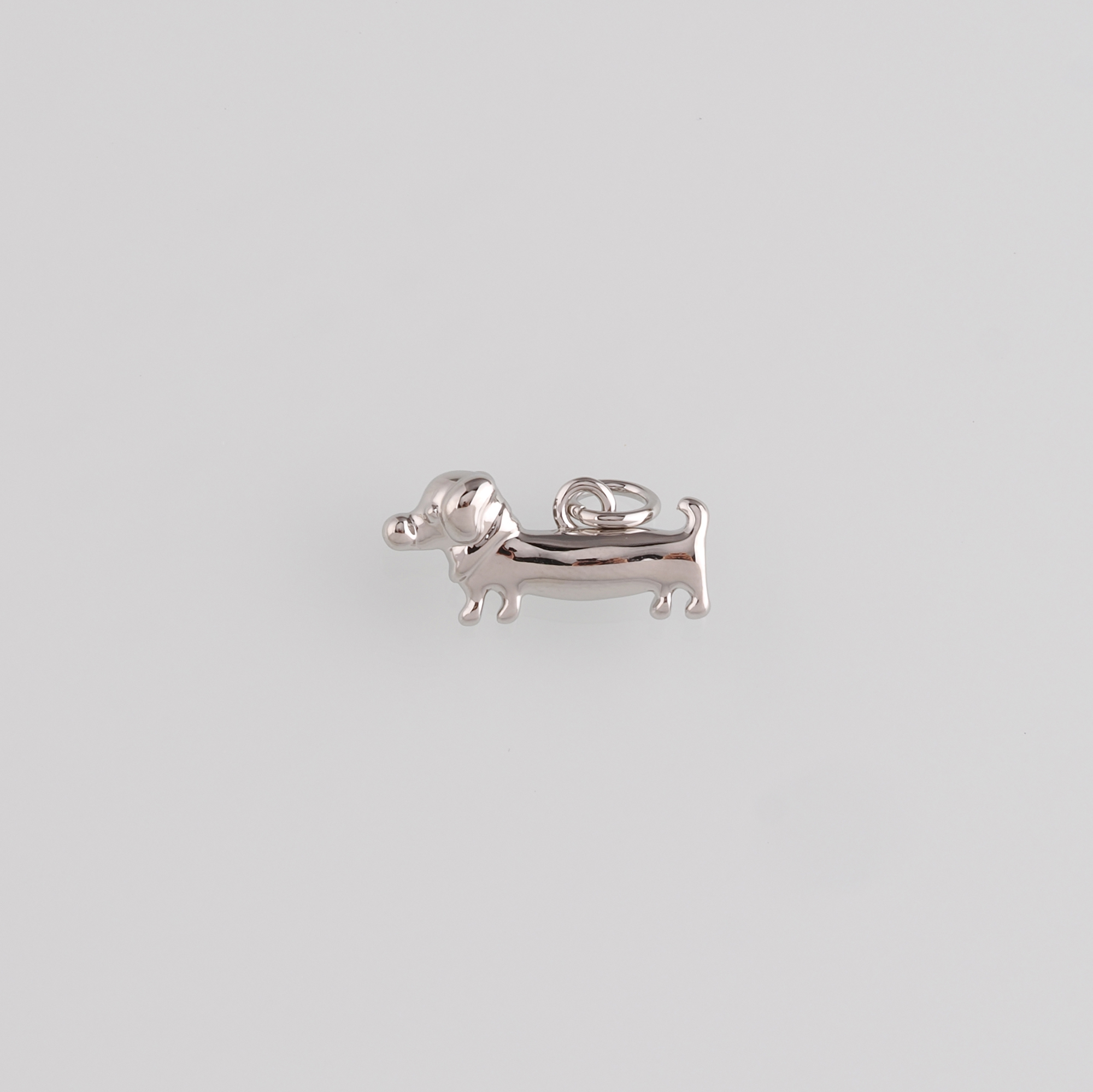 18K Gold Filled Dog Pendant,Dainty Dog Chamr Earrings Necklace for DIY Jewelry Making Supply