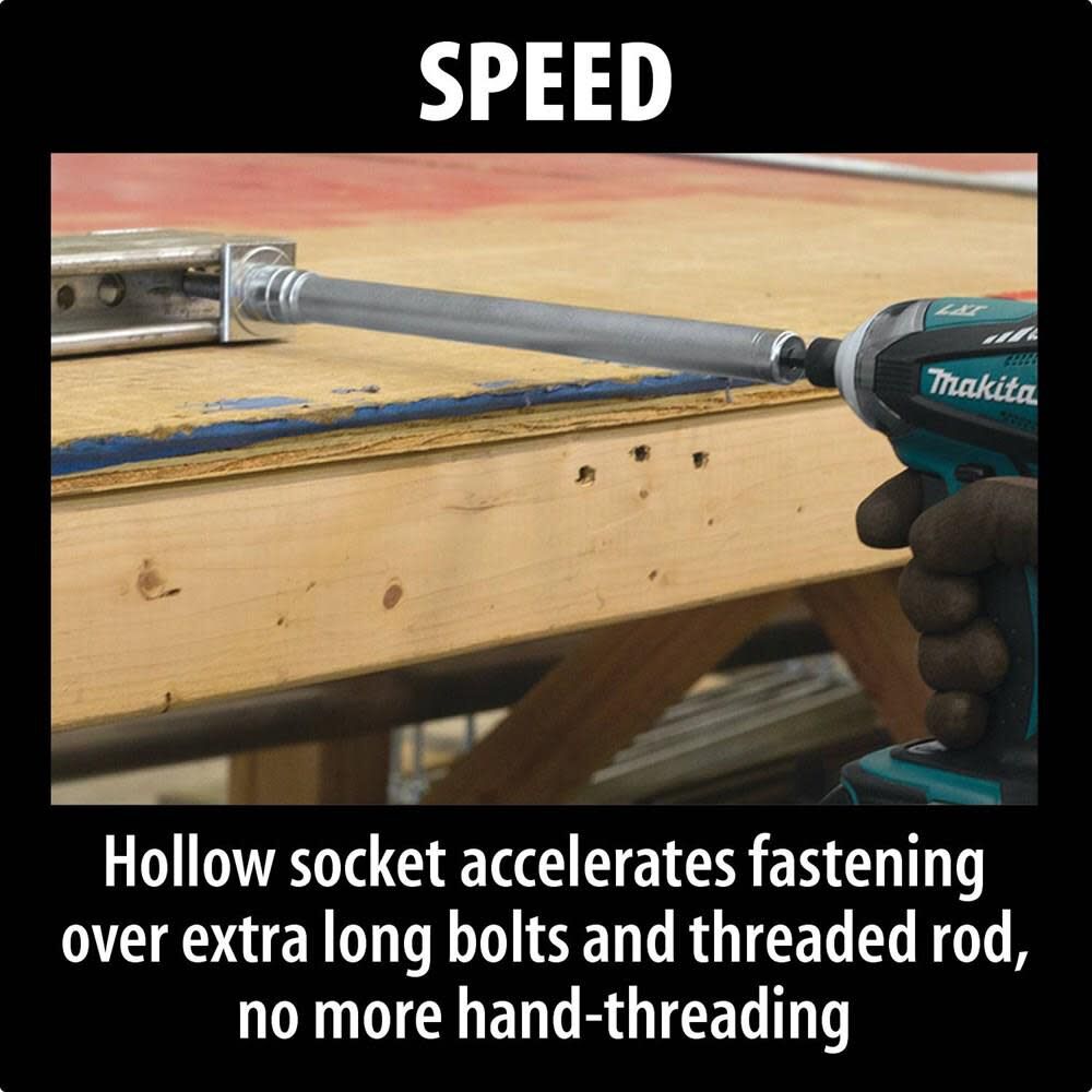 Makita 9/16 in. x 24 in. Hollow Socket B-43337