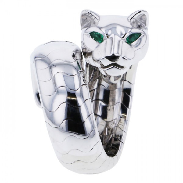 Cartier Pan Tail Ring K18WG White Gold Ring