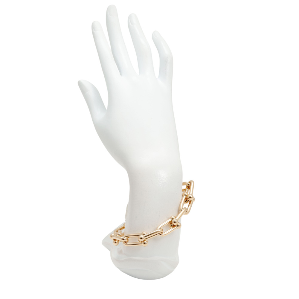 Tiffany & Co. Hardware Link Bracelet 18K Rose Gold 60153066