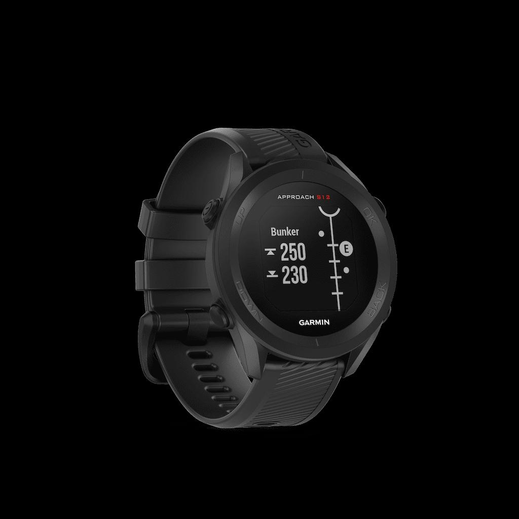 Garmin Approach S12 Golf Watch, Black