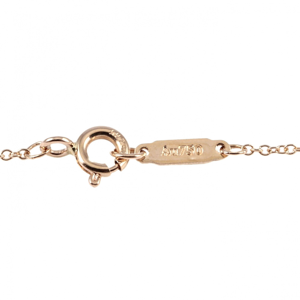 Tiffany & Co. Tiffany T Smile Necklace 18K Rose Gold Diamond 63058815