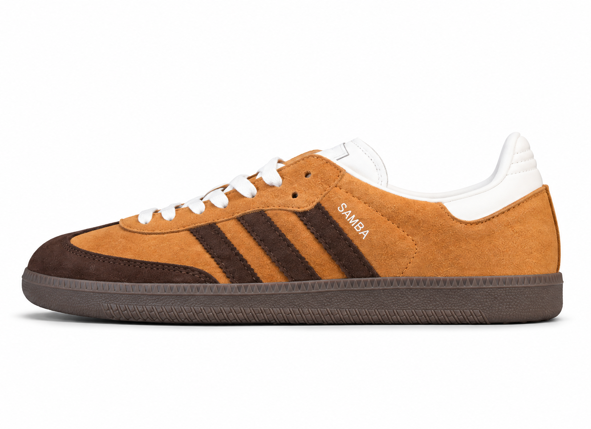 Adidas Samba Clover Casual Board Shoes Khaki/Coffee/White JI3288