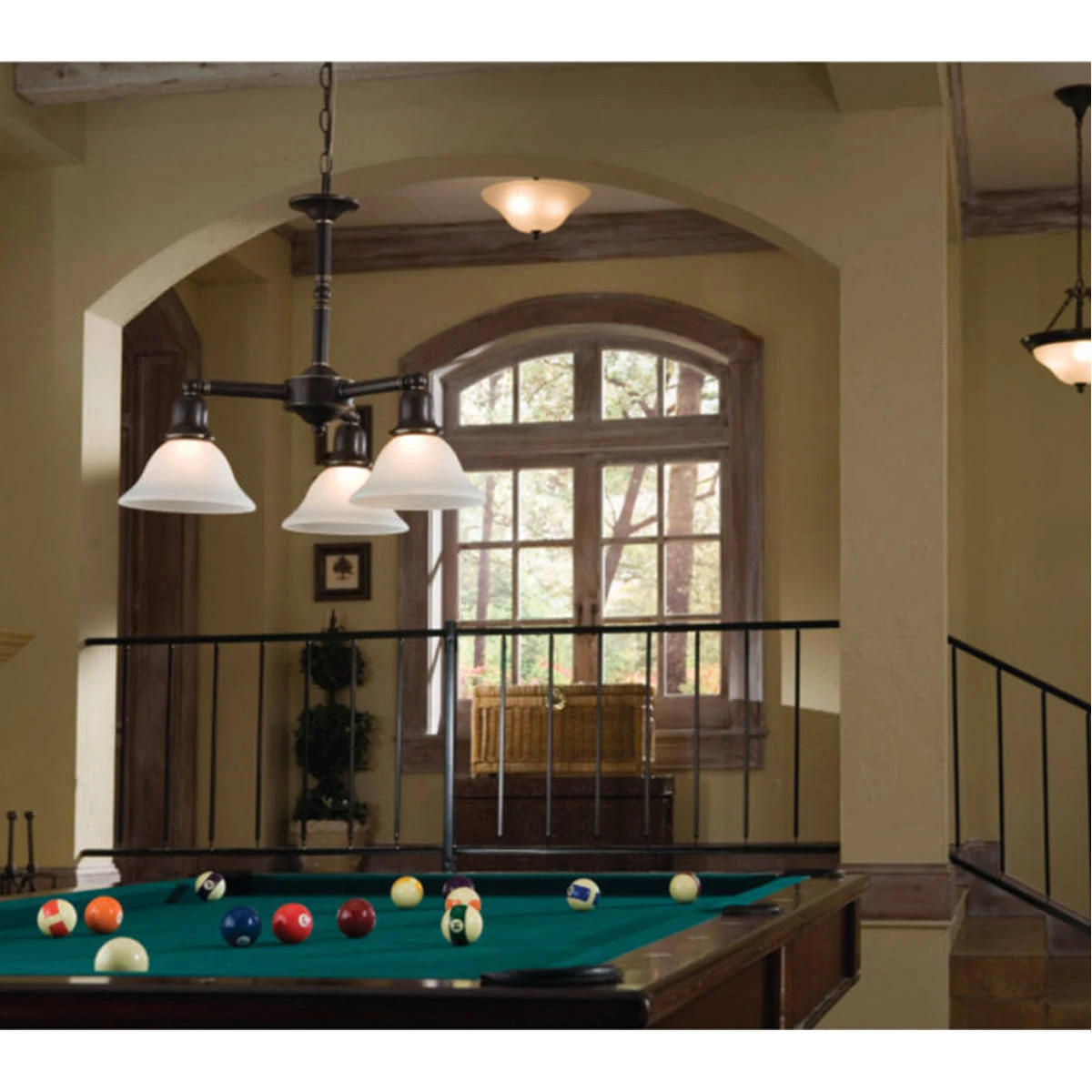 Sea Gull Lighting Two-Light Sussex Wall/Bath in Brushed Nickel - 44061-962