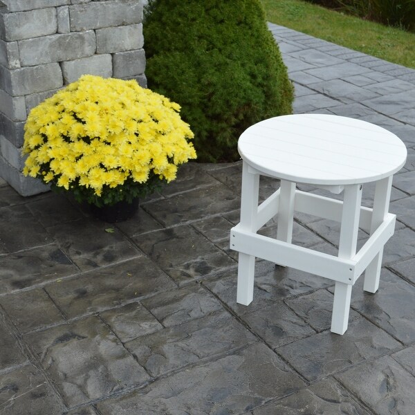 Poly Round Side Table