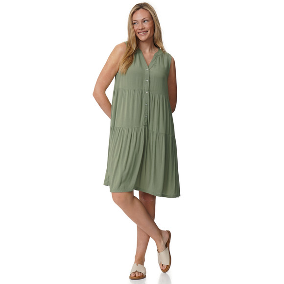 Gina Benotti Damen Kleid in Crepp-Optik