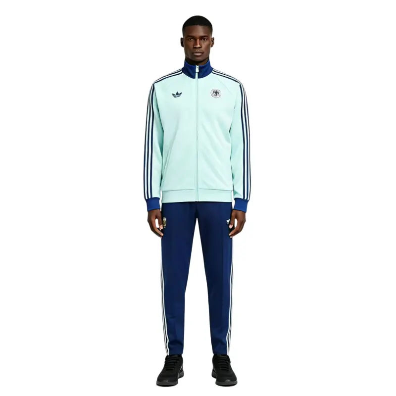 Germany 26/27 Full Zipper Training Suit-Green