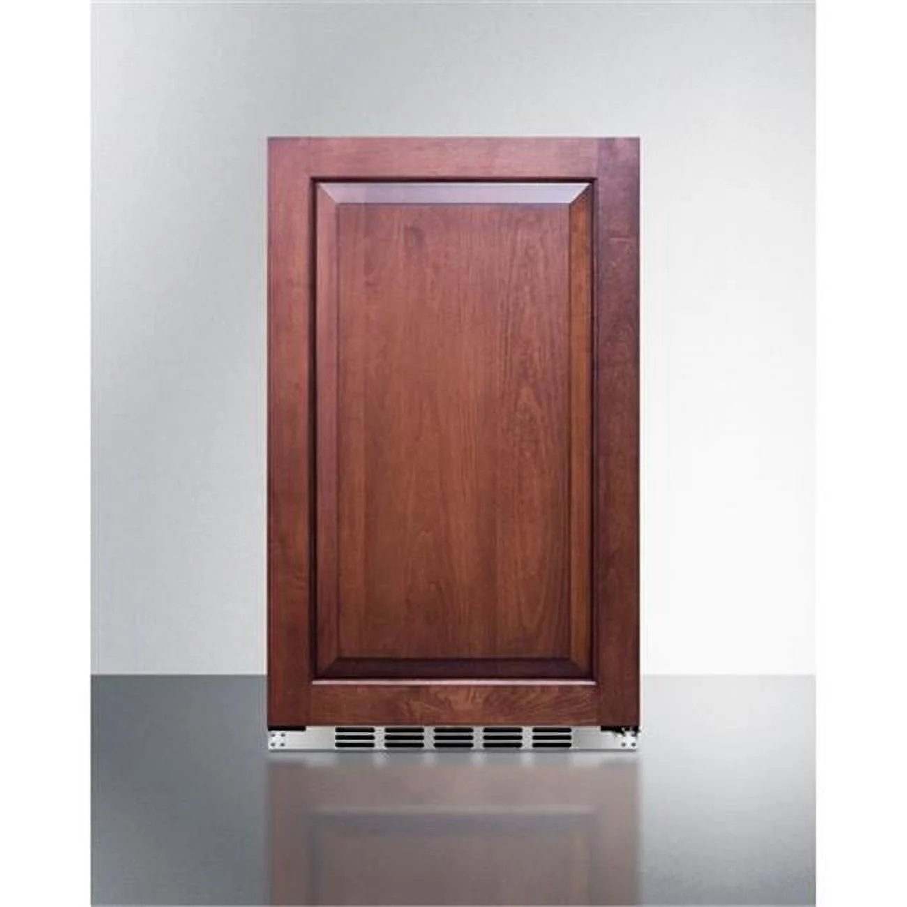 33.88 x 19 x 18 in. Shallow Depth Built-In Undercounter All-Refrigerator, Black cabinet