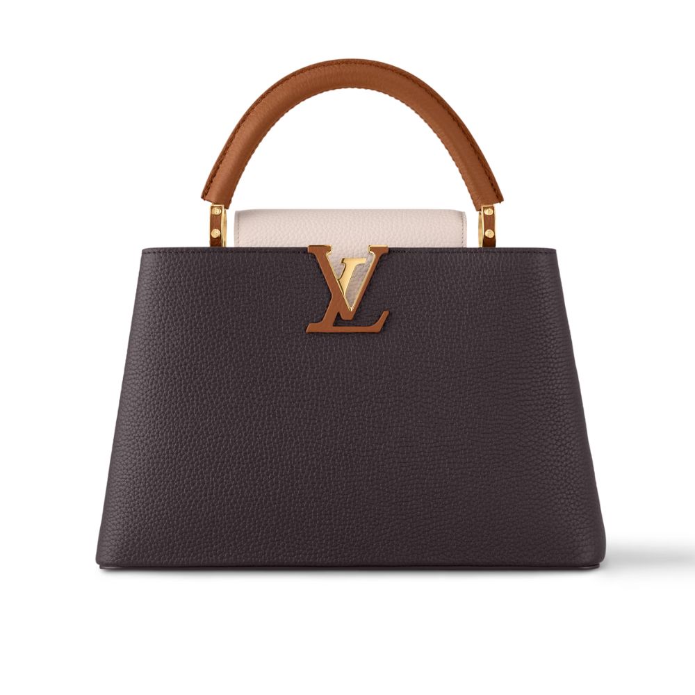 Louis Vuitton Capucines MM M12952 Chocolate 31.5cm/ 12.2in