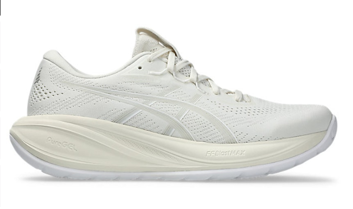 ASICS GEL-CUMULUS 28 Running Shoe Cream/Glacier Grey 1011C143-100
