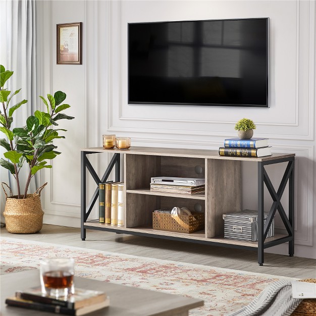 Yaheetech 55 inch Wide Tv Stand Tv Console Table For 60 inch Tv