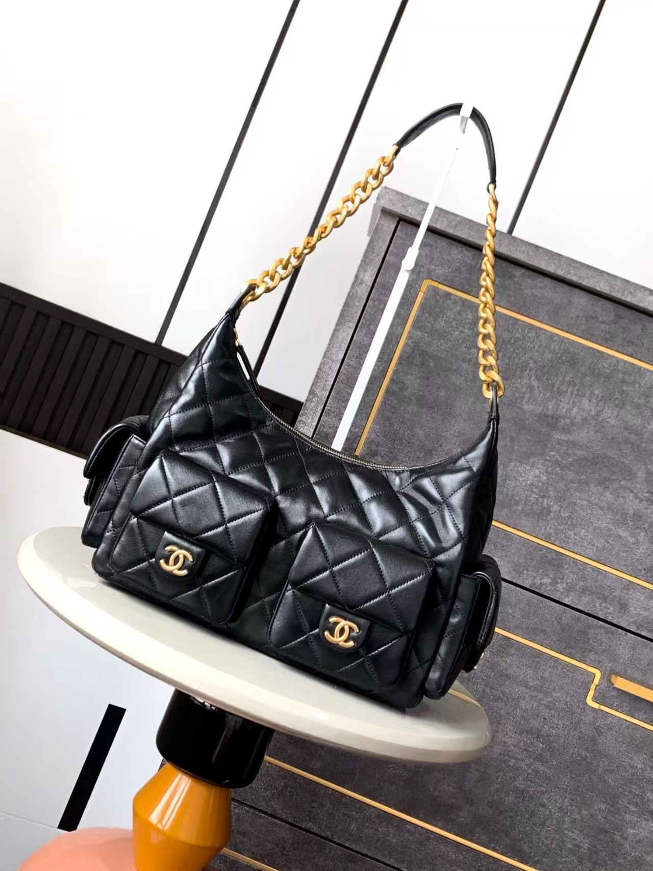Top version chanel hobo chain bag - cnluxepick