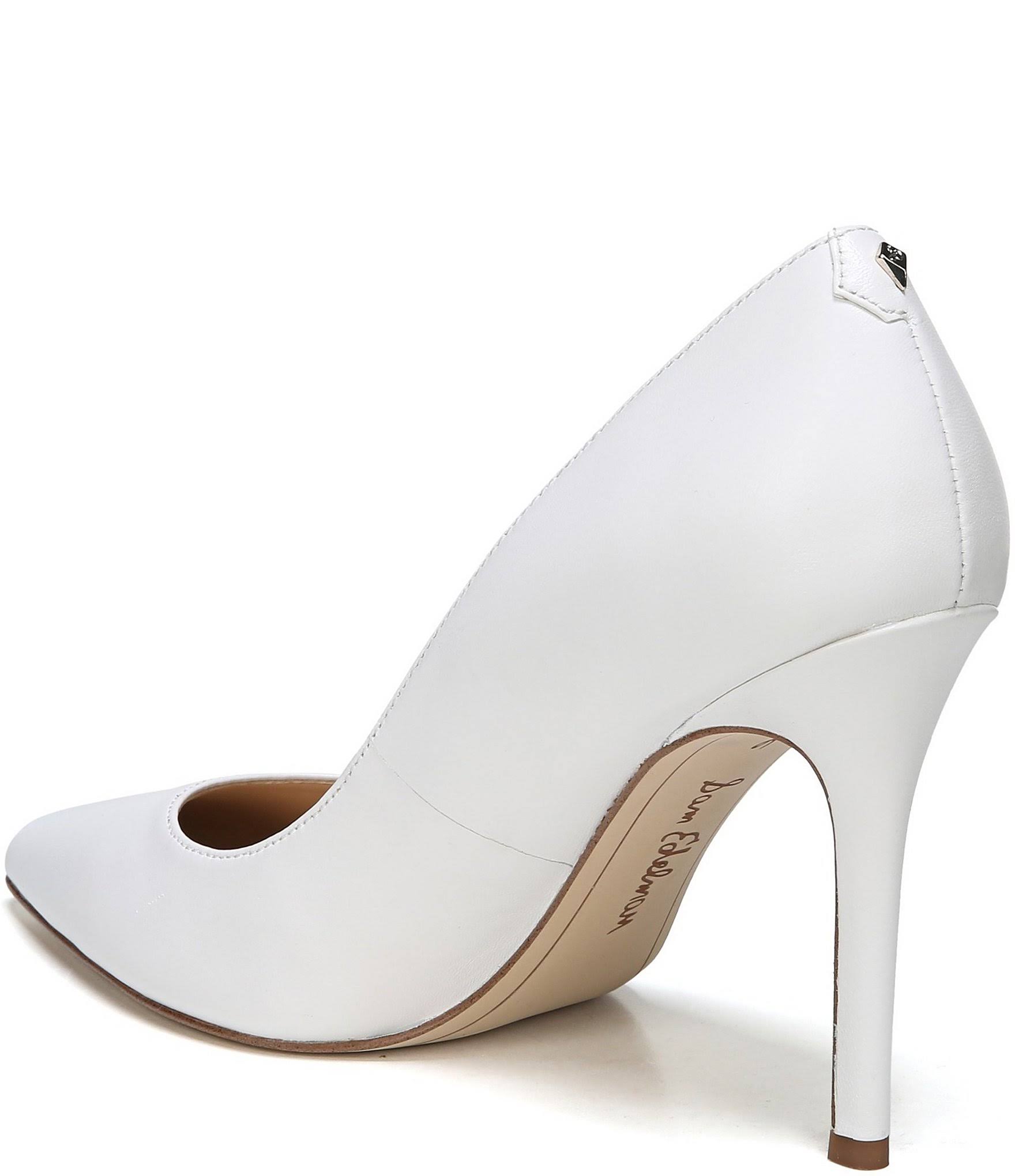 Sam Edelman Hazel Leather Pumps - Nude 9.5