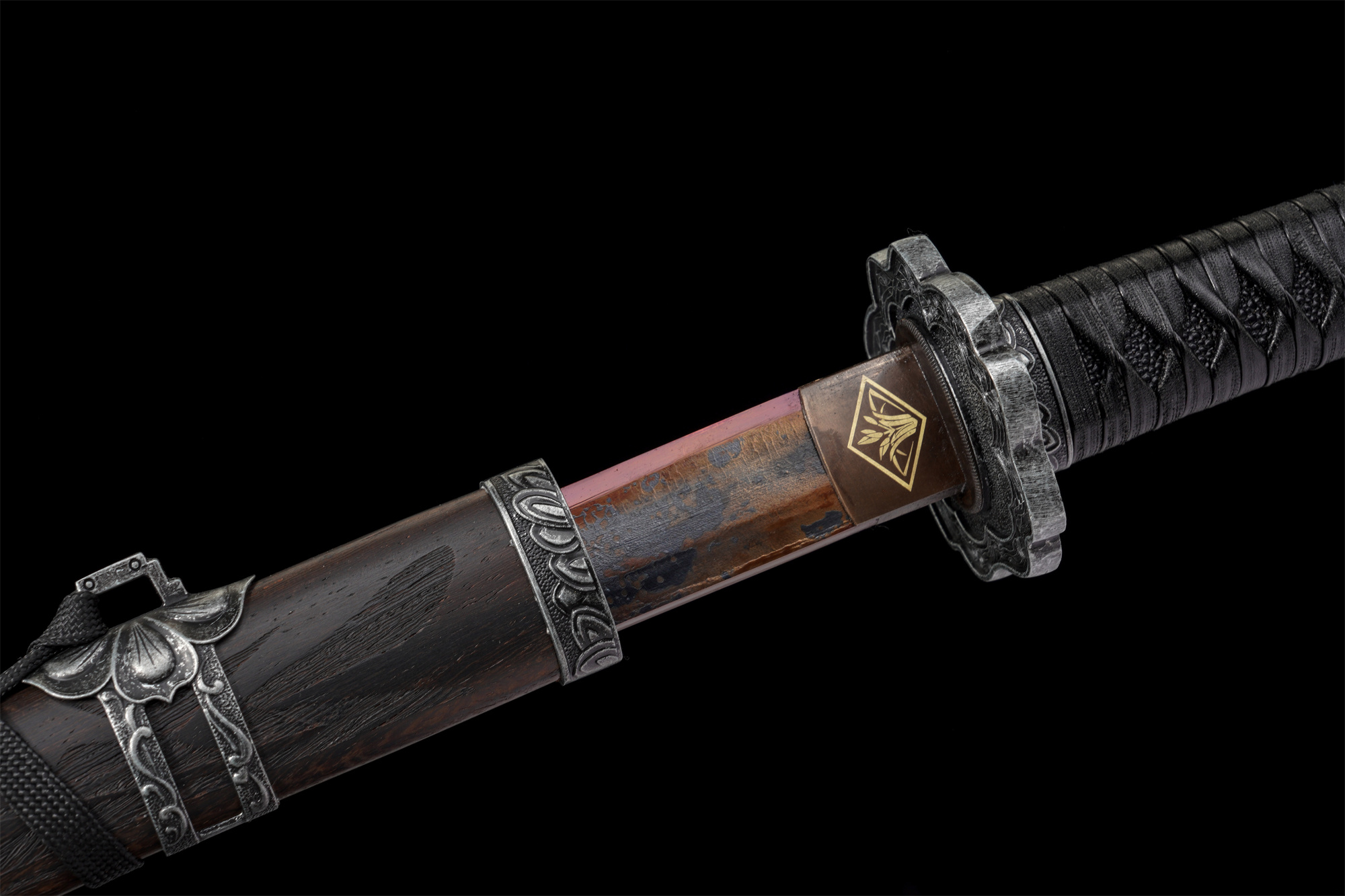 Sekiro Mortal Blade Inspired Japanese Katana - Hand Forged Manganese Steel, Full Tang