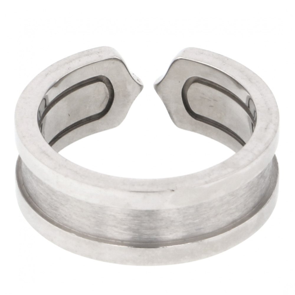 Cartier 2C Ring 18K White Gold