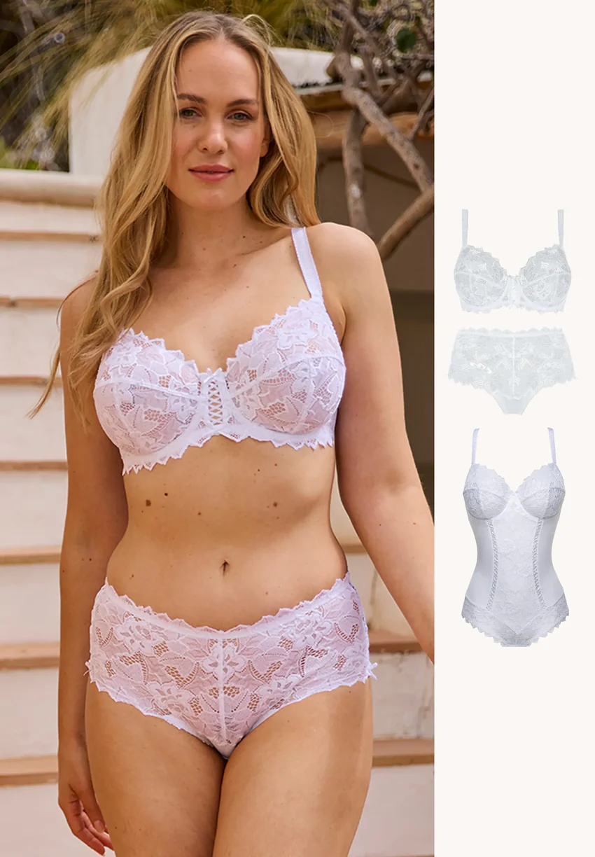 Ensemble Arum Blanc avec body