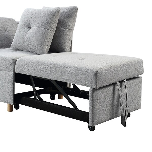 Single Sofa Bed with Pullout Sleeper