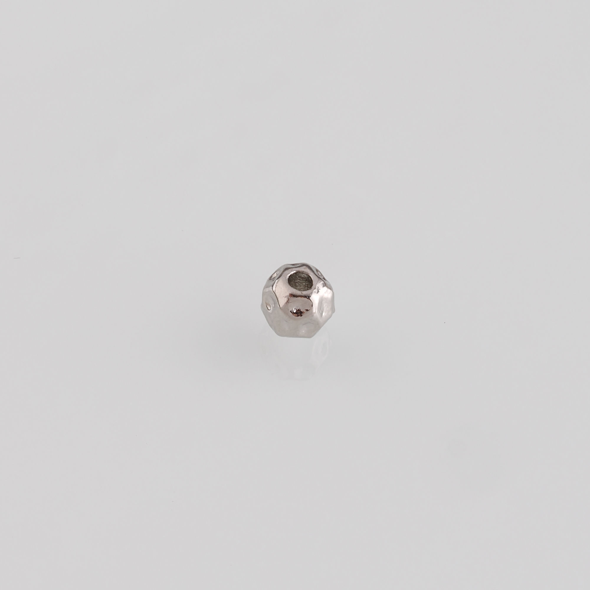 18K Gold Filled Geometric Spacer Beads,Irregular Bead for Bracelet Jewelry Necklace Making Supply