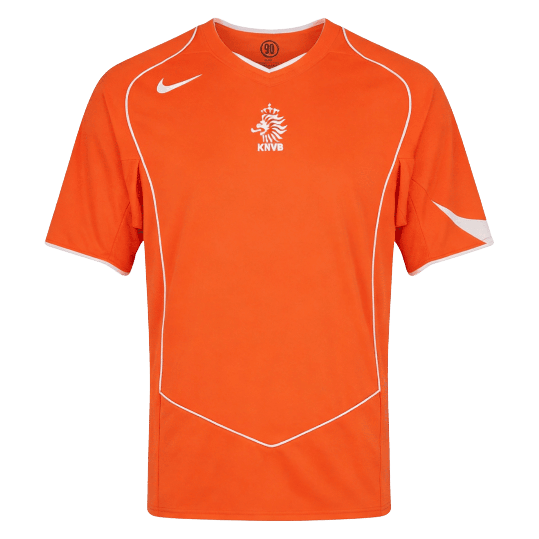 Retro Soccer Jersey Netherlands Home 2004