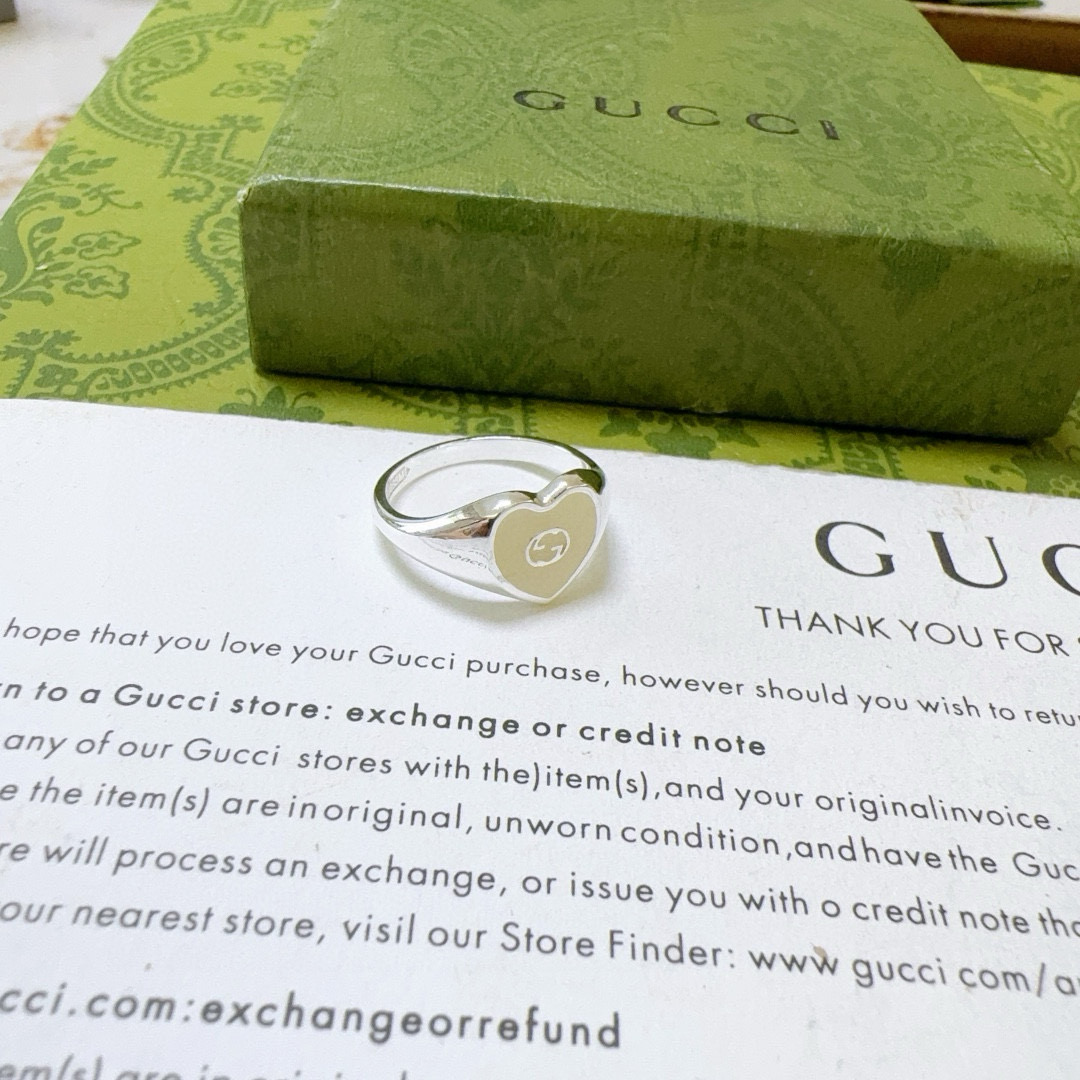 Gucci Double G Handmade Ring - cnluxepick