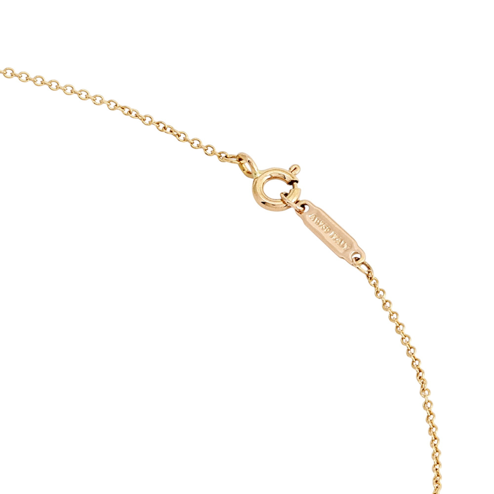 Tiffany & Co. Tiffany T Smile Necklace 18K Rose Gold Diamond 63058815