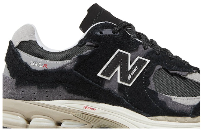 New Balance 2002R Protection Pack Black Grey M2002RDJ Casual Running Shoes