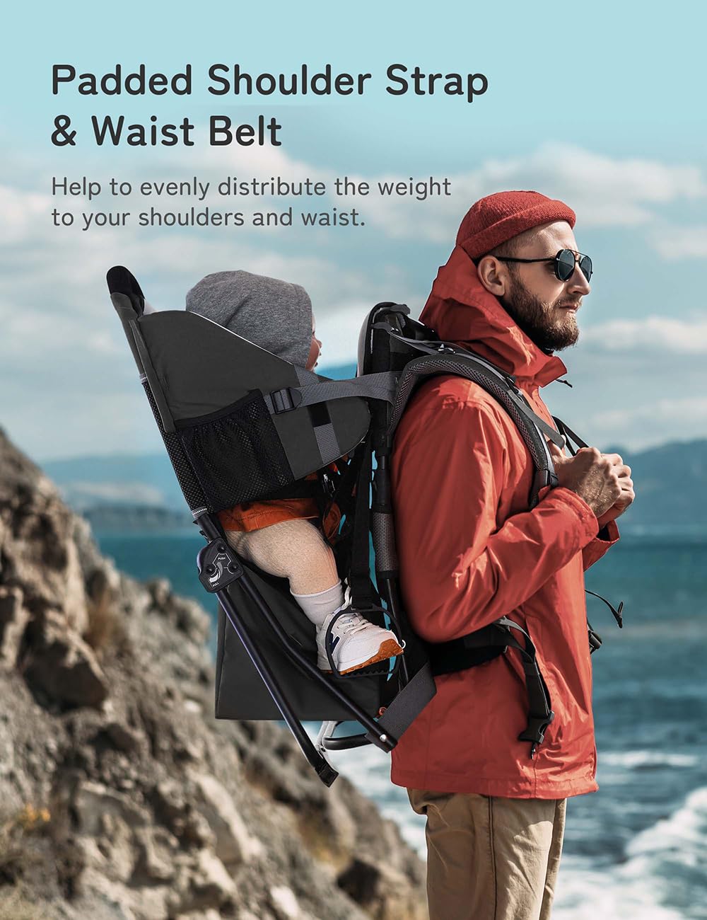 besrey Backpack 3 Height Adjustable Lightweight
