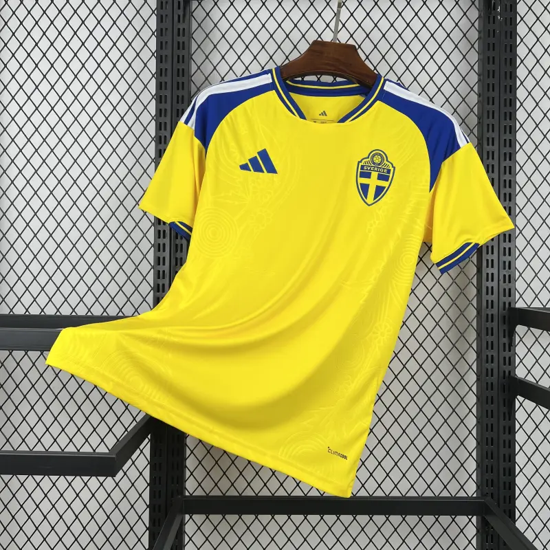 2026 World Cup Sweden Home Jersey Fan Version