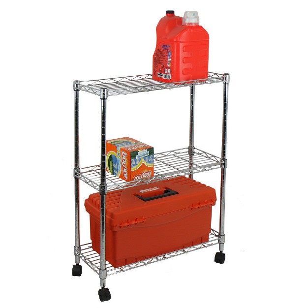 Oceanstar 3 tier Shelving All purpose Utility Cart
