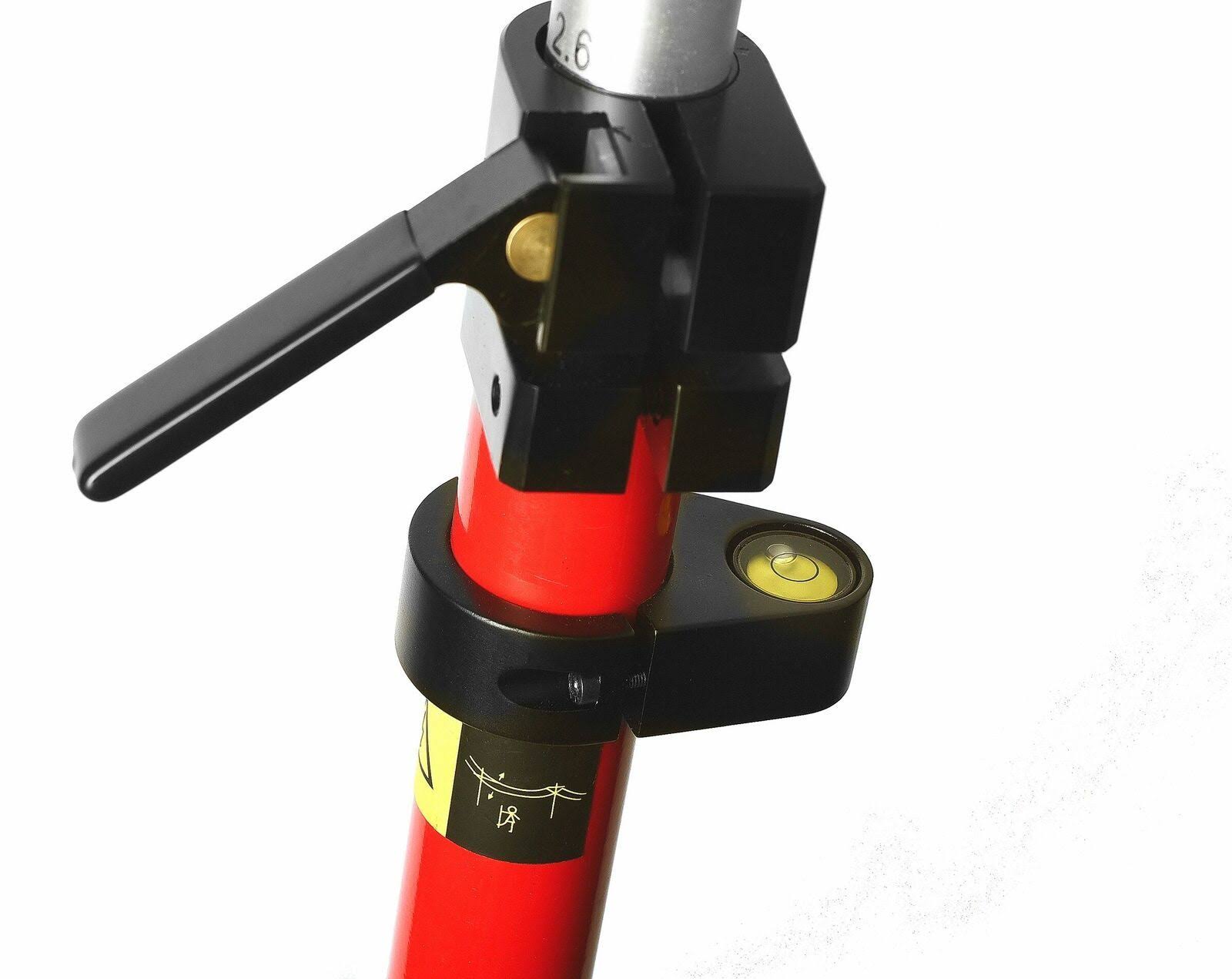 AdirPro 12& Aluminum Prism Pole w/ Quick Release Clamp 750-19-QRC