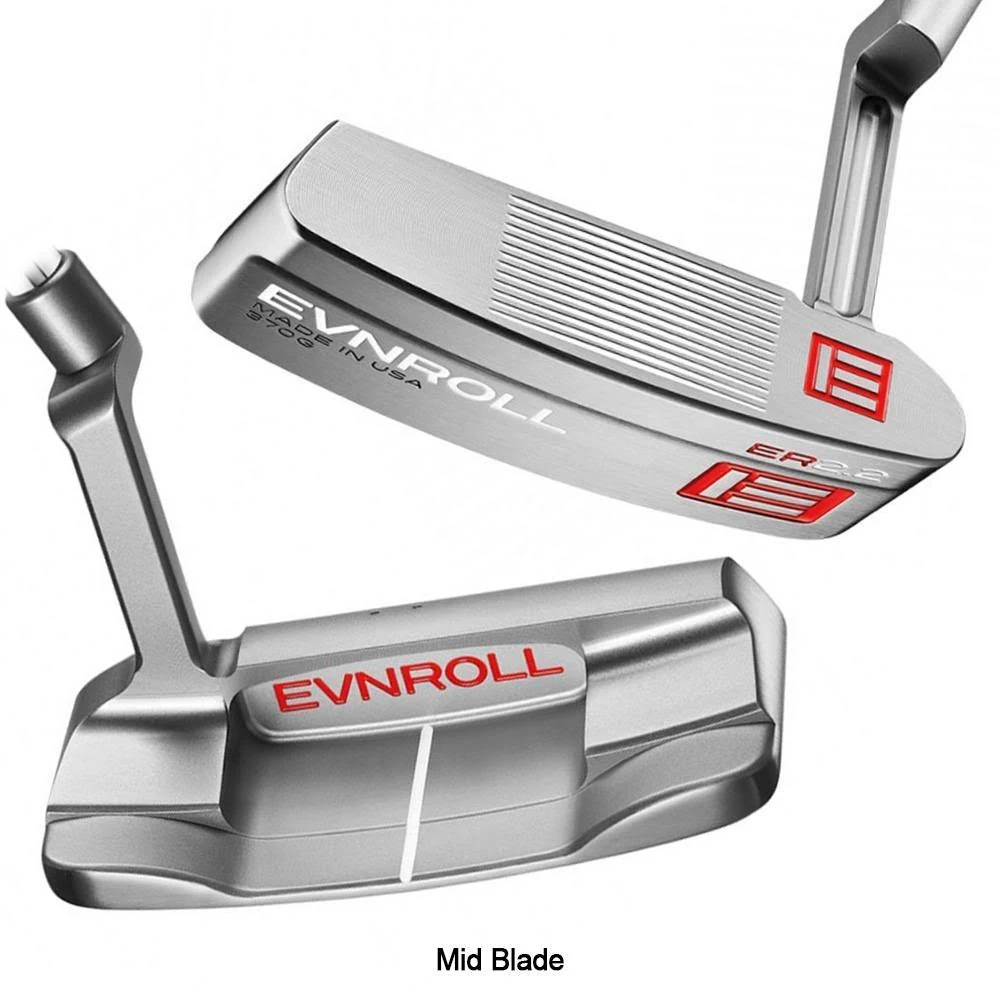 Evnroll ER2.2 MidBlade Putter RH 35 inch Gravity Grip