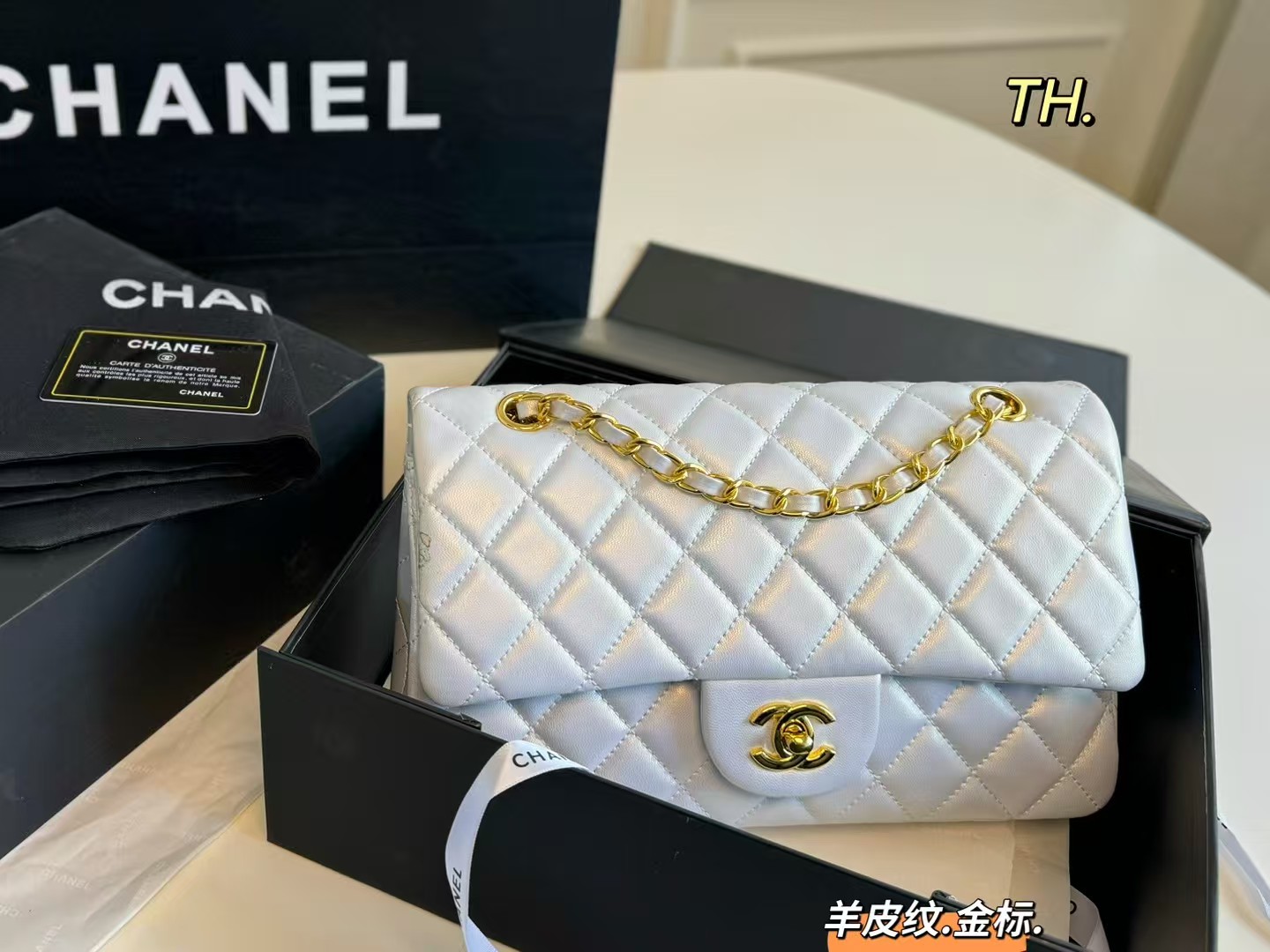 Chanel CF double flap chain bag - cnluxepick