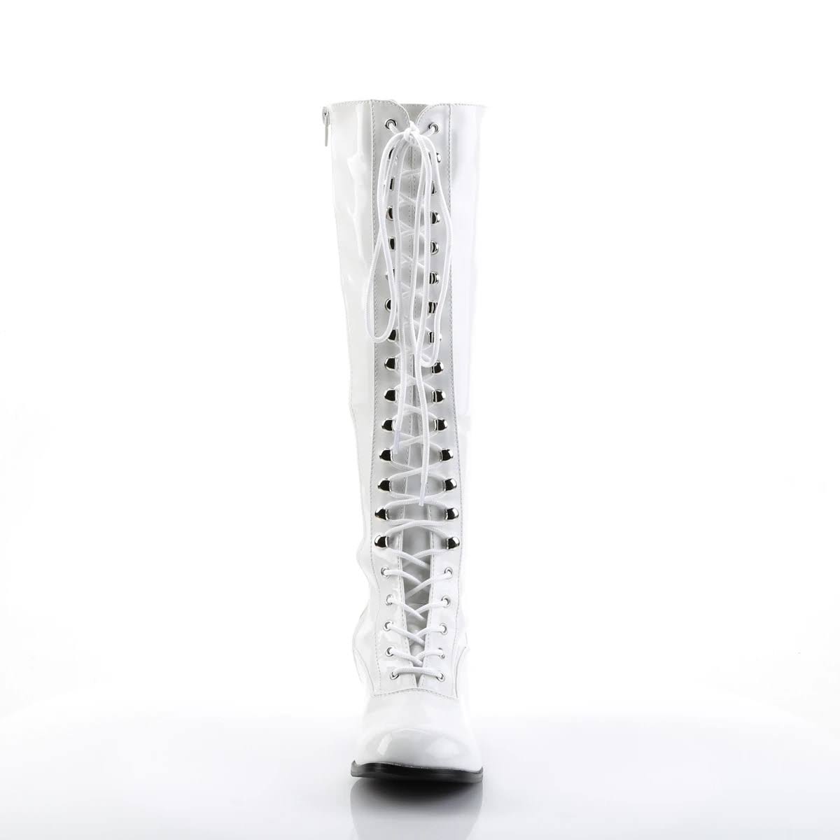 Funtasma - Retro-302 7 / White Str Patent