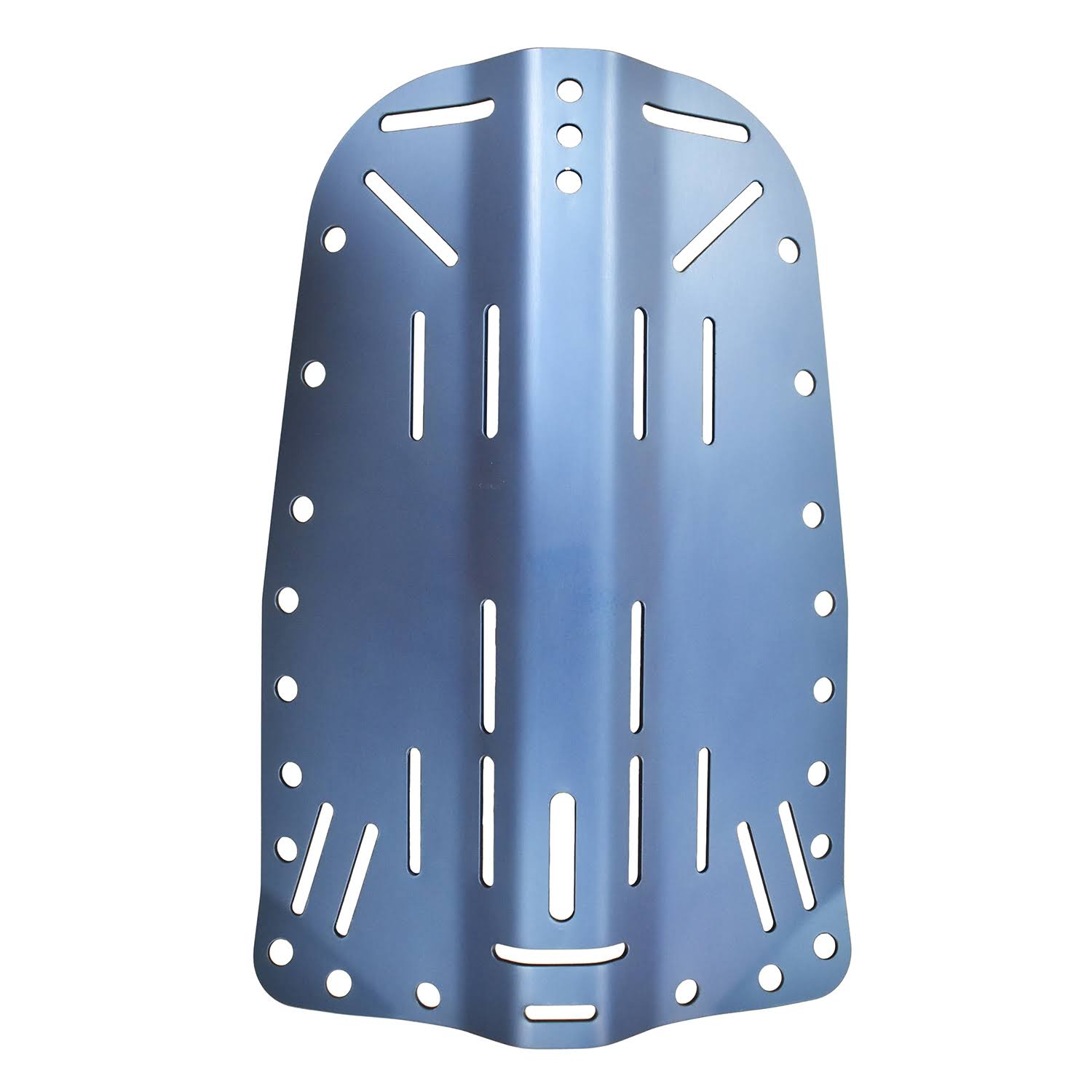Scuba Choice Tech Diving Aluminum Backplate, Blue
