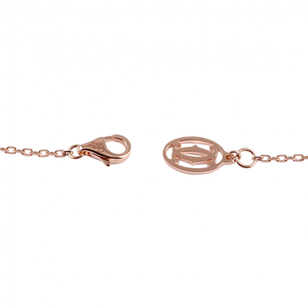 Cartier Damour (diamant Leger) Necklace 18K Rose Gold